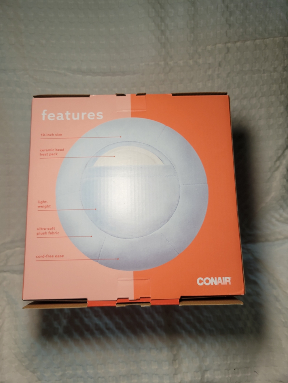Conair Plush Blue Neck & Shoulder Heat Wrap